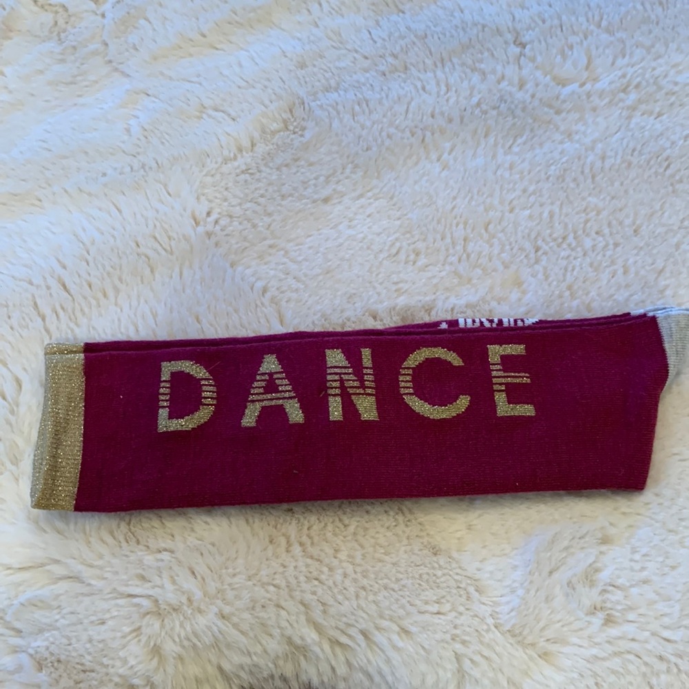 NWOT. Justice DANCE socks. Matches outfit listed